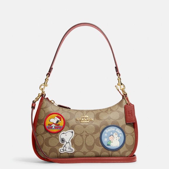 Coach CE848 Peanuts Teri Shoulder Bag NWT PRICE FIRM - Picture 1 of 5